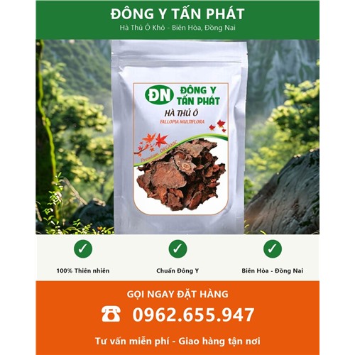 Đặt mua hà thủ ô khô giao hàng toàn quốc từ Biên Hòa Đồng Nai