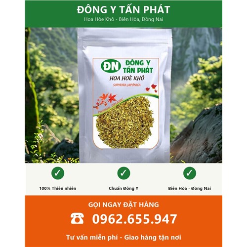 Đặt mua hoa hòe khô giao hàng toàn quốc từ Biên Hòa Đồng Nai