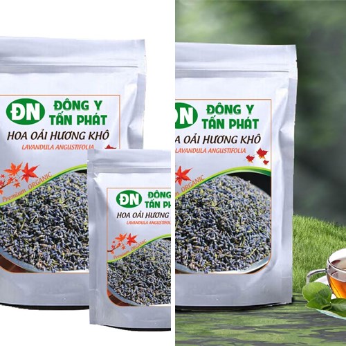 Hoa oải hương khô đóng gói tại Biên Hòa Đồng Nai