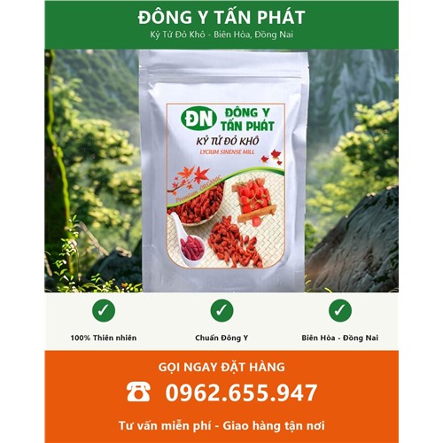 Đặt mua kỷ tử đỏ khô giao hàng toàn quốc từ Biên Hòa Đồng Nai