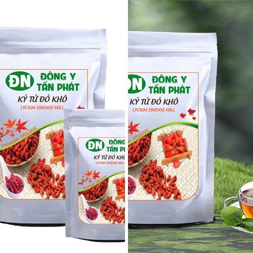 Kỷ tử đỏ khô đóng gói tại Biên Hòa Đồng Nai