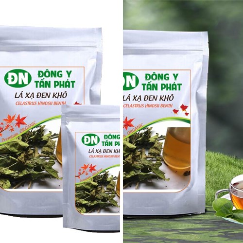 Lá xạ đen khô đóng gói tại Biên Hòa Đồng Nai
