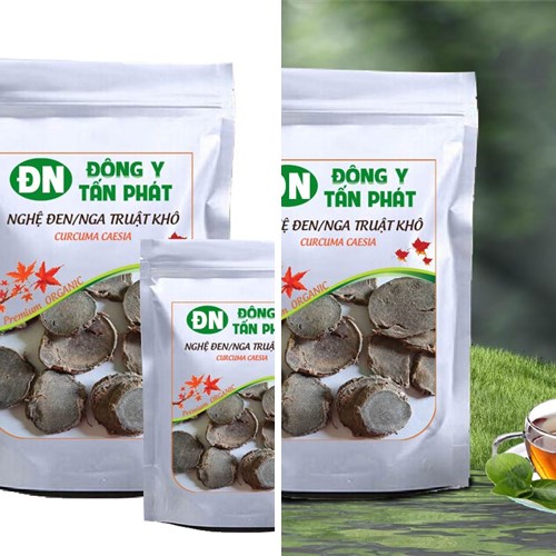 Nghệ đen khô đóng gói tại Biên Hòa Đồng Nai