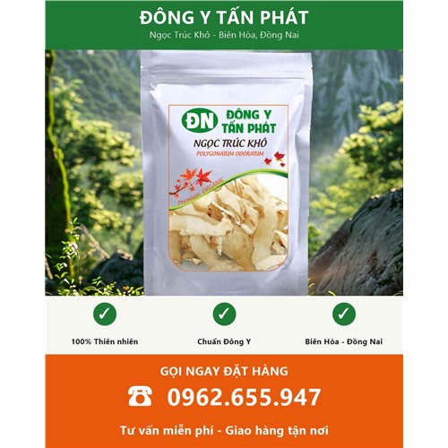 Đặt mua ngọc trúc khô giao hàng toàn quốc từ Biên Hòa Đồng Nai