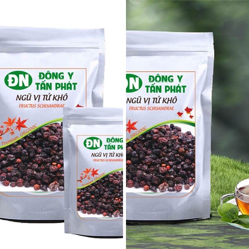 Ngũ vị tử khô đóng gói tại Biên Hòa Đồng Nai