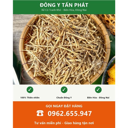 Đặt mua rễ cỏ tranh khô giao hàng toàn quốc từ Biên Hòa Đồng Nai
