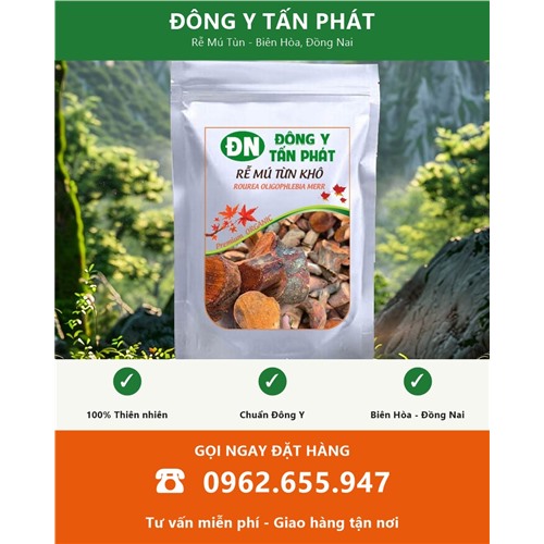 Đặt mua rễ mú tùn giao hàng toàn quốc từ Biên Hòa Đồng Nai