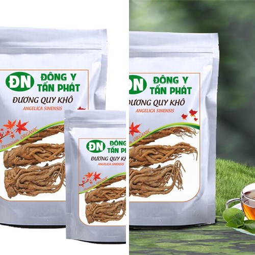 Sâm đương quy khô đóng gói tại Biên Hòa Đồng Nai