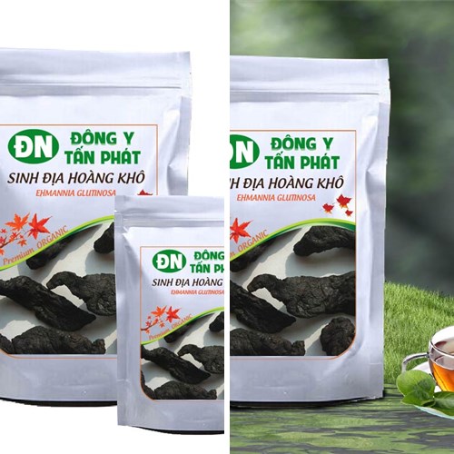 Sinh địa hoàng khô đóng gói tại Biên Hòa Đồng Nai