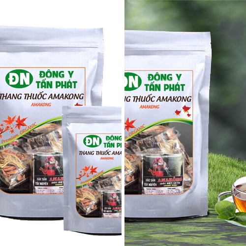 Thang thuốc Amakong đóng gói tại Biên Hòa Đồng Nai