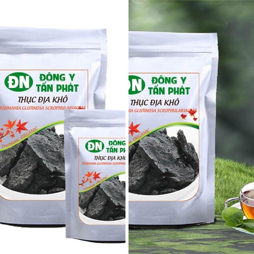 Thục địa khô đóng gói tại Biên Hòa Đồng Nai