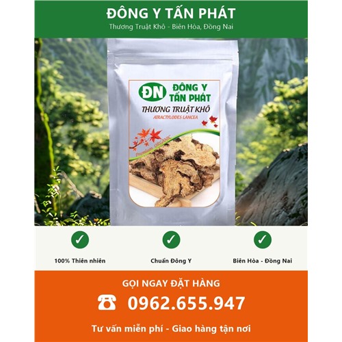Đặt mua thương truật khô giao hàng toàn quốc từ Biên Hòa Đồng Nai