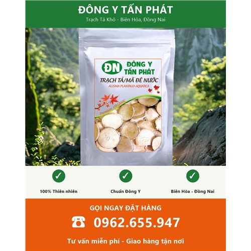 Đặt mua trạch tả khô giao hàng toàn quốc từ Biên Hòa Đồng Nai