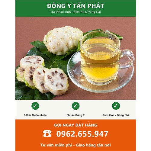 Đặt mua trái nhàu tươi tại Biên Hòa Đồng Nai