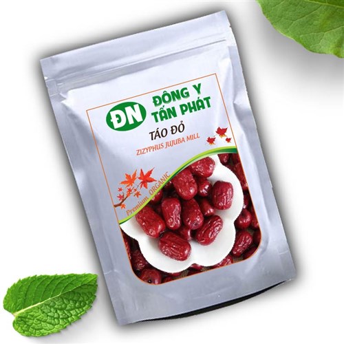 Táo đỏ khô chất lượng Đông Y Tấn Phát Biên Hòa