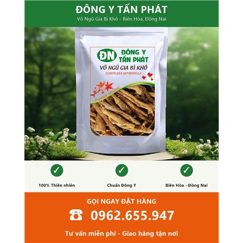 Đặt mua vỏ ngũ gia bì khô tại Biên Hòa Đồng Nai