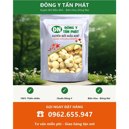 Đặt mua xuyên bối mẫu khô tại Biên Hòa Đồng Nai
